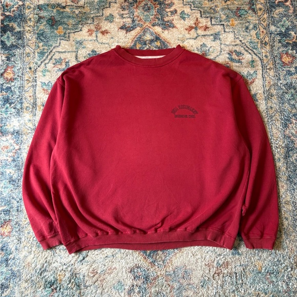 Vintage B.U.M Equipment Logo Pullover Crewneck Size XL - Picture 1 of 4